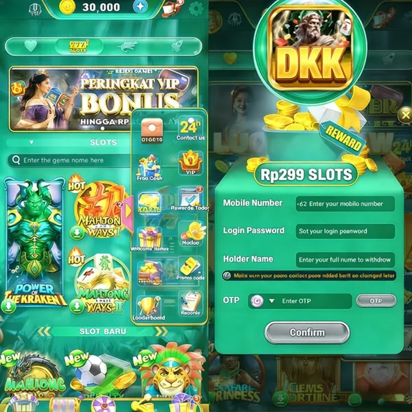 DKK Bonus Member Baru 100%